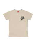 The Santa Cruz Boys Boys Stamped Opus Camo T-Shirt in Chalk