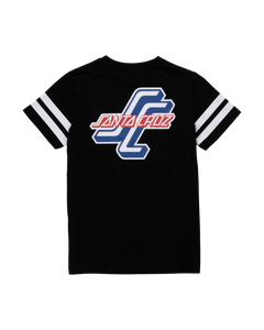 The Santa Cruz Boys Boys OGSC Sports T-Shirt in Black