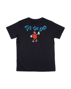 The Santa Cruz Boys Boys Dot Guy TTE T-Shirt in Black