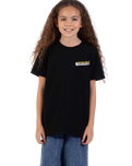 The Santa Cruz Boys Boys Damaged Hand T-Shirt in Black
