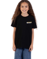 The Santa Cruz Boys Boys Damaged Hand T-Shirt in Black