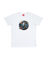 The Santa Cruz Boys Boys Pay Off Dot Front T-Shirt in White
