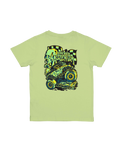The Santa Cruz Boys Boys Slime Balls Accelerator T-Shirt in Green Glow