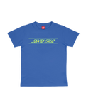 The Santa Cruz Boys Boys Classic Fade T-Shirt in Sapphire