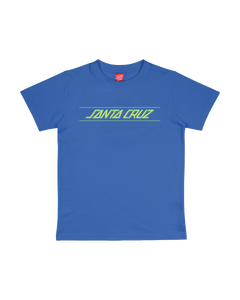 The Santa Cruz Boys Boys Classic Fade T-Shirt in Sapphire