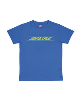 The Santa Cruz Boys Boys Classic Fade T-Shirt in Sapphire