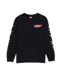The Santa Cruz Boys Boys Salba Voodoo Long Sleeve T-Shirt in Black
