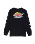 The Santa Cruz Boys Boys Salba Voodoo Long Sleeve T-Shirt in Black