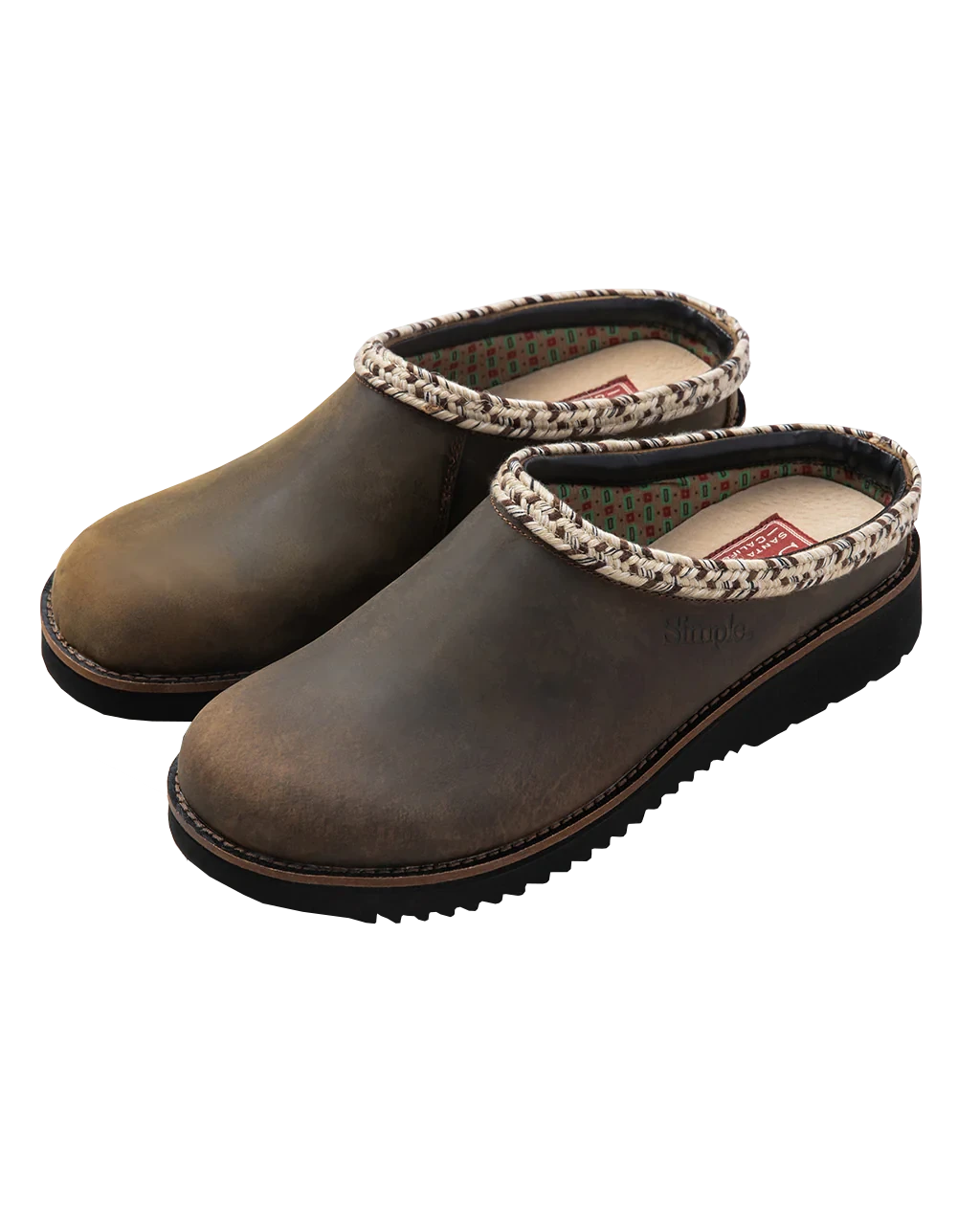 The Simple Womens Original Leather Clog in Brown | Anns Cottage – Ann's ...