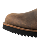 Womens Original Leather Clog in Brown