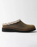 The Simple Womens Womens Original Leather Clog in Brown