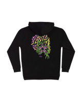 Stranger Things Demogorgon Dot Hoodie in Black