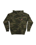 Stranger Things Demogorgon Dot Hoodie in Forest Camo