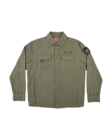 Stranger Things Crawl Jacket in Army