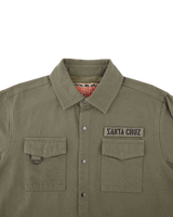 Stranger Things Crawl Jacket in Army