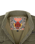 Stranger Things Crawl Jacket in Army