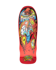Stranger Things Grabke Max Melting Clock 9.7" Skateboard Deck in Red