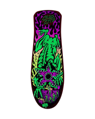Stranger Things Salba Demogorgon 10.1" Skateboard Deck in Orange