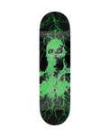 Stranger Things Venca 8.5" Skateboard Deck in Black & Green