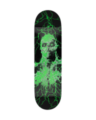 Stranger Things Venca 8.5" Skateboard Deck in Black & Green