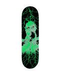 Stranger Things Venca 8.5" Skateboard Deck in Black & Green