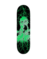 Stranger Things Venca 8.5" Skateboard Deck in Black & Green