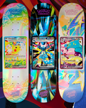 Pokémon TCG Blind Bag 8" Skateboard Deck in Multi