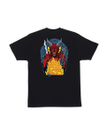 Stranger Things Hellfire Pit T-Shirt in Black