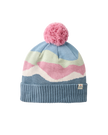 Scenic Bobble Beanie in Scenic Stormy Blue