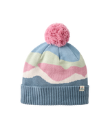 Scenic Bobble Beanie in Scenic Stormy Blue