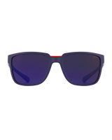 The Sinner Sunglasses Knoll Polarised Sunglasses in Dark Blue & Blue
