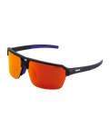 The Sinner Sunglasses Bolt Sport Sunglasses in Black Blue & Black Red Oil