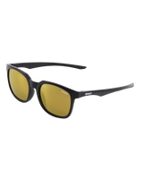Bauhi Sunglasses in Black & Gold