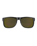 The Sinner Sunglasses Totai Sunglasses in Matte Black & Sintec Smoke Gold Mirror