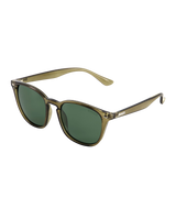 The Sinner Sunglasses Sorai Sunglasses in Olive & Sintec Green