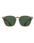 The Sinner Sunglasses Sorai Sunglasses in Olive & Sintec Green