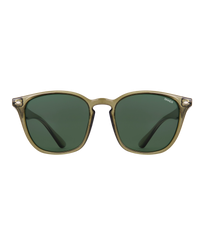 The Sinner Sunglasses Sorai Sunglasses in Olive & Sintec Green