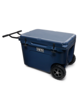 The Yeti Tundra Haul Cooler in Navy