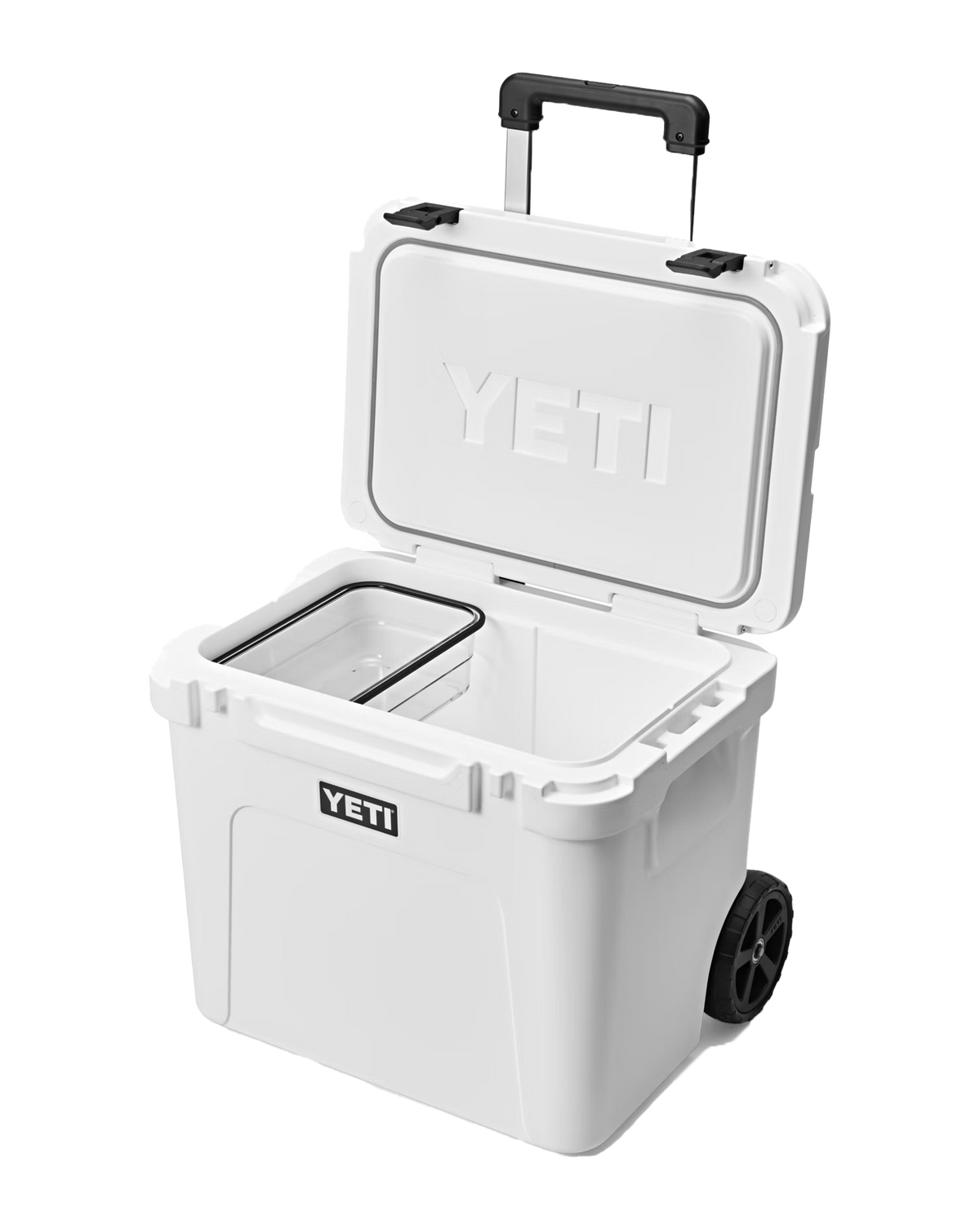 The Yeti Roadie 60 Cooler in White