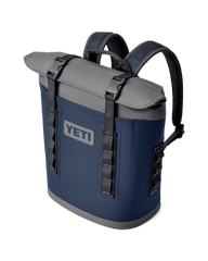 The Yeti Hopper M12 Soft Backpack Cooler in Navy