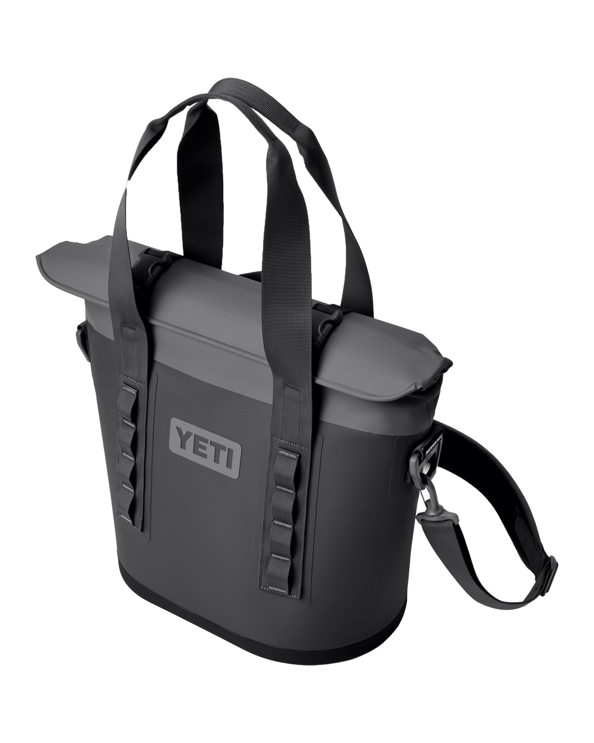 The Yeti Hopper M15 Soft Backpack Cooler in Charcoal