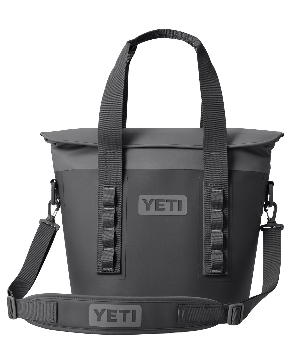 The Yeti Hopper M15 Soft Backpack Cooler in Charcoal