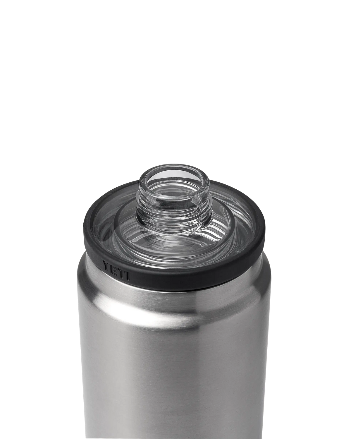 The Yeti Rambler 36oz Bottle with Chug Cap in Stainless Steel
