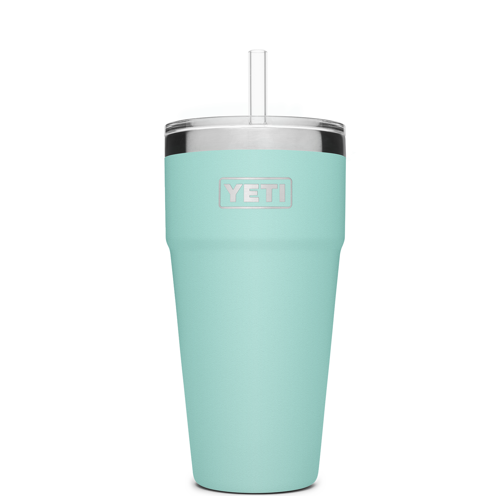 Rambler Straw Cup Seafoam