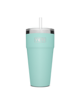 The Yeti Rambler 26oz Straw Cup in Sea Foam