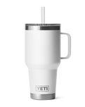 Rambler 35oz Straw Mug in White