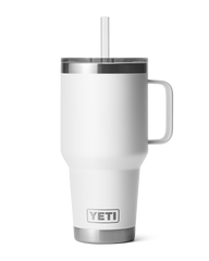 Rambler 35oz Straw Mug in White