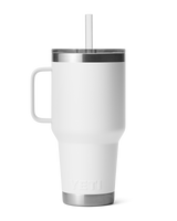 Rambler 35oz Straw Mug in White