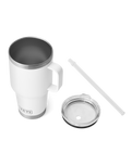 Rambler 35oz Straw Mug in White
