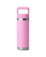 The Yeti Rambler 18oz Straw Bottle in Pink